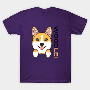 Woodlei Corgi Design T-Shirt